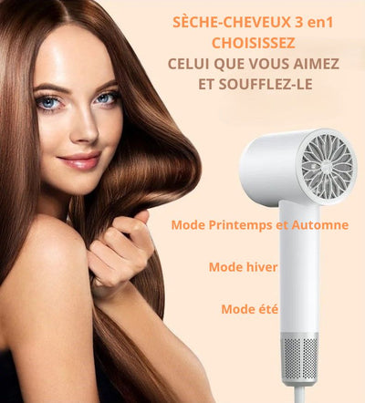 Kartonne™ - Sèche-Cheveux à Ion Négatif et Haute Vitesse