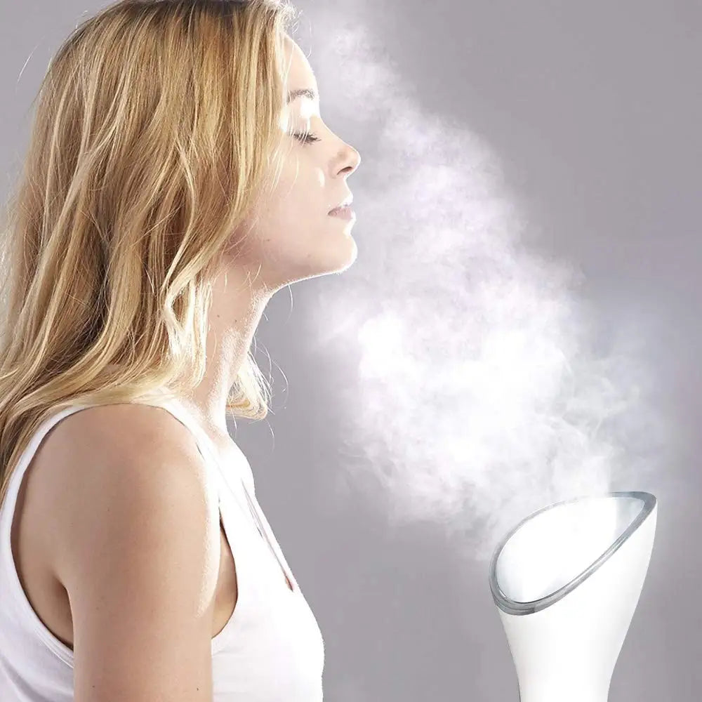 Vapeur faciale avec lampe Vaporisateur électrique pour le visage Vapeur faciale